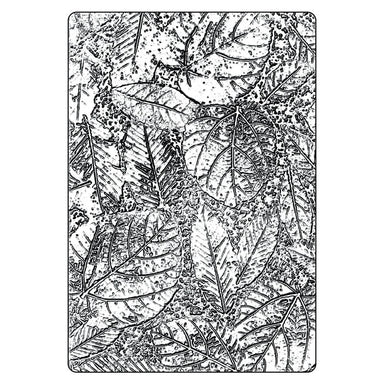 Sizzix Foliage Large A5 Embossing Folder