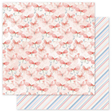 Paper Rose Primrose Garden 12X12 Basics E Paper