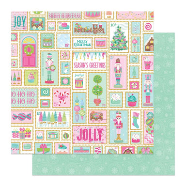 Photoplay Sugar Plum Christmas Holiday Mail 12X12 Paper