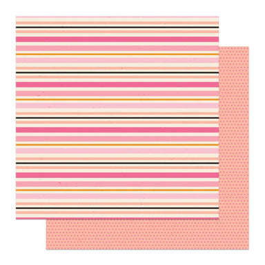 Photoplay Lil Boo Thing Faboolous Stripe 12X12 Paper