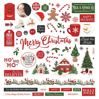 Photoplay Holly & Ivy Element Sticker Sheet