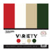 My Colors Variety 12X12 Cardstock Pack Coordinates With Holly & Ivy Collection