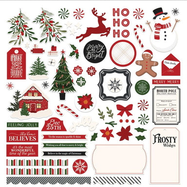 Photoplay Holly & Ivy Card Kit Stickers