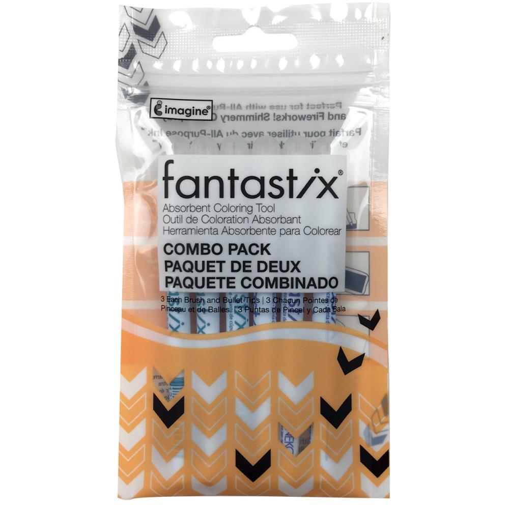 Fantastix Combo Pack - 3 Brush and 3 Bullet