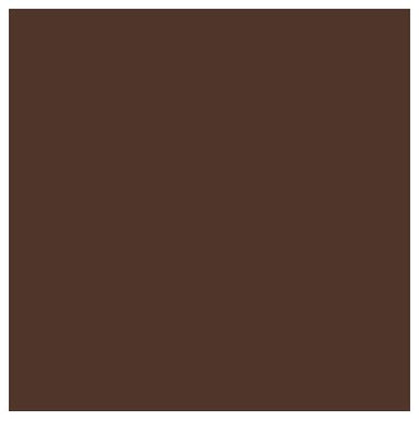 Bazzill Smoothies Burnt Umber 12X12 Cardstock