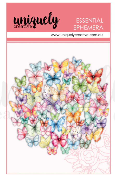 Uniquely Creative Colourful Butterflies Ephemera