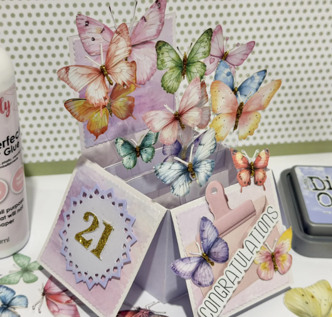 Uniquely Creative Colourful Butterflies Ephemera