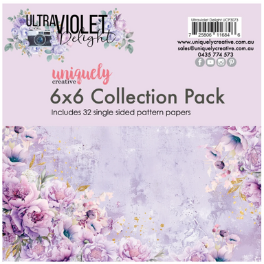 Uniquely Creative Ultraviolet Delight 6X6 Collection Pack