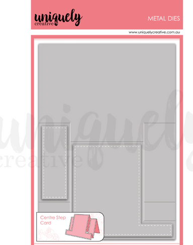 Uniquely Creative Centre Stepper Card Die