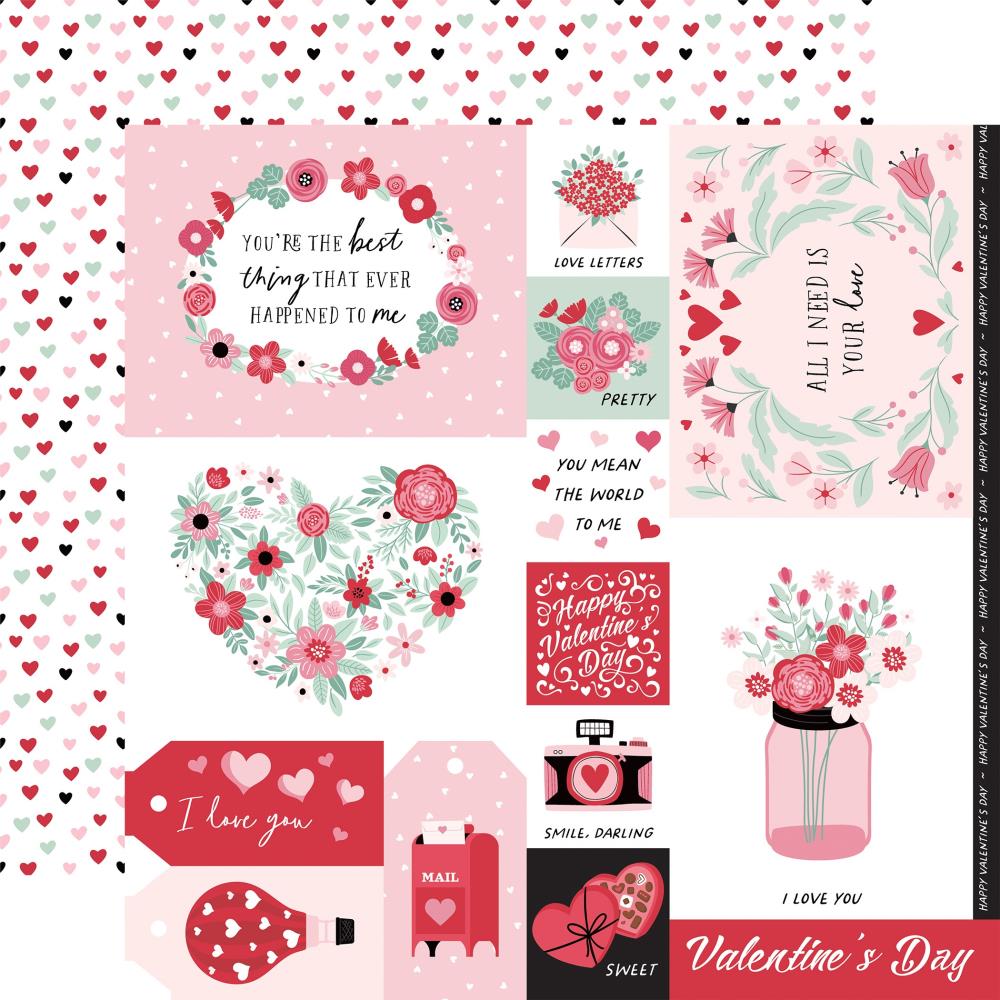 Echo Park Valentine's Day Multi Journaling Cards