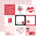 Echo Park Valentine's Day 4X4 Journaling Cards