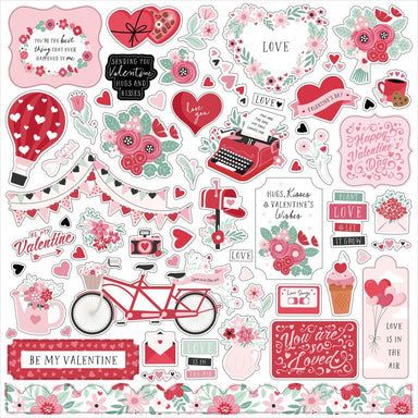 Echo Park Valentine's Day Sticker Sheet