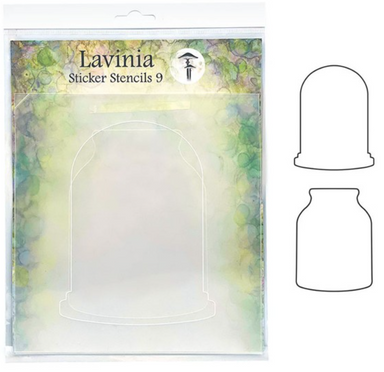 Lavinia Sticker Stencils 9 Moon Jar Collection