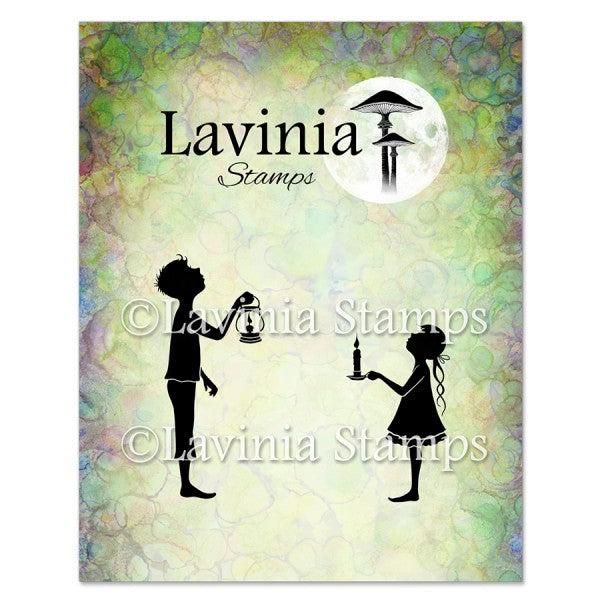 Lavinia Annie & Edward Clear Stamp