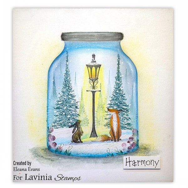 Lavinia Street Light Clear Stamp