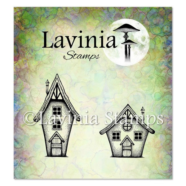 Lavinia Woodland Cottages Clear Stamp