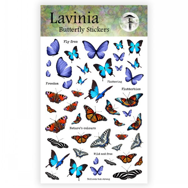 Lavinia Butterfly Stickers