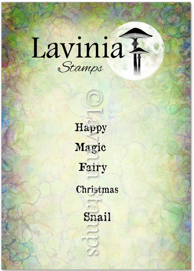 Lavinia Mailbox Names Clear Stamp