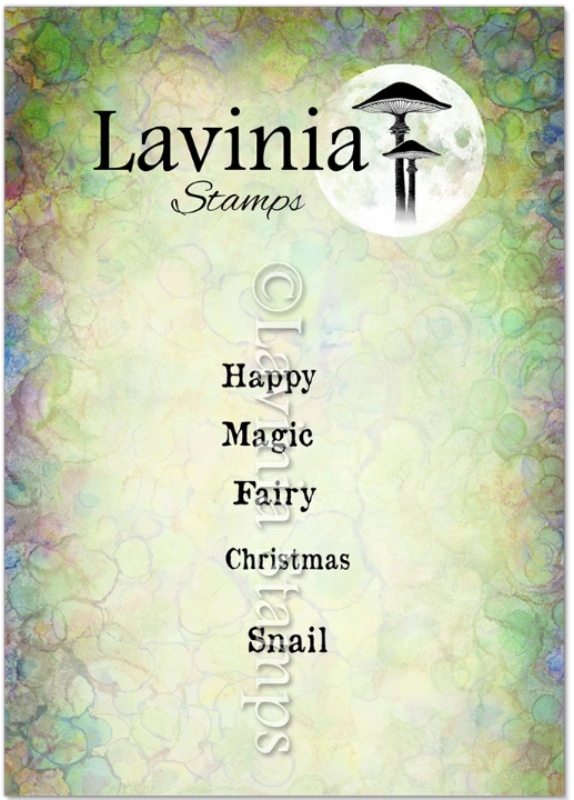 Lavinia Mailbox Names Clear Stamp