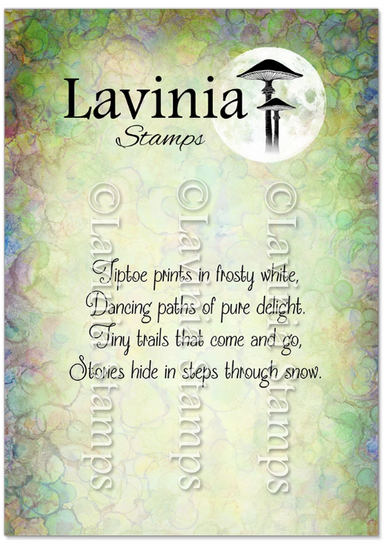 Lavinia Tiptoe Prints Clear Stamp