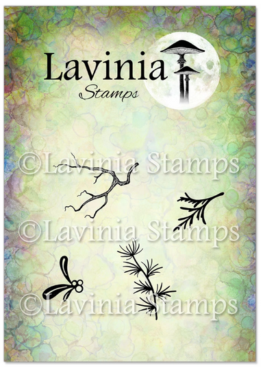 Lavinia Winter Foliage Clear Stamp