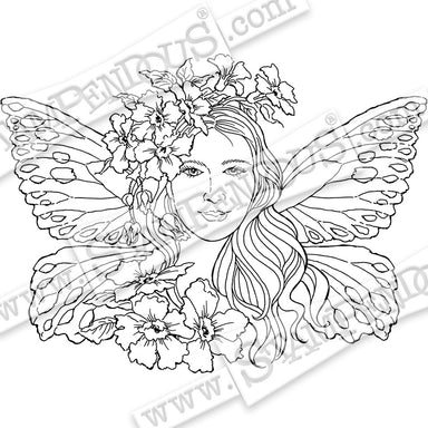 Stampendous Fairy Wings Cling Stamp