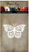 Paper Rose Alora Layered Butterfly Large Die