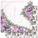 Paper Rose Lavender & Roses B 12X12 Paper