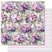 Paper Rose Lavender & Roses E 12X12 Paper