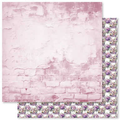 Paper Rose Lavender & Roses F 12X12 Paper