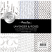 Paper Rose Lavender & Roses 6X6 Deluxe Paper Collection Silver Foil