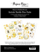 Paper Rose Bees & Butterflies Quick Cards Die Cuts