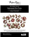 Paper Rose Christmas Holly Embossed Die Cuts
