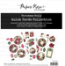 Paper Rose Christmas Holly Quick Cards Collection