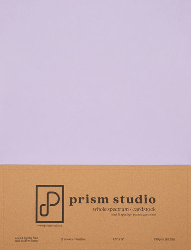 Prism Studio Wisteria 8.5x11" Cardstock 10 Pce