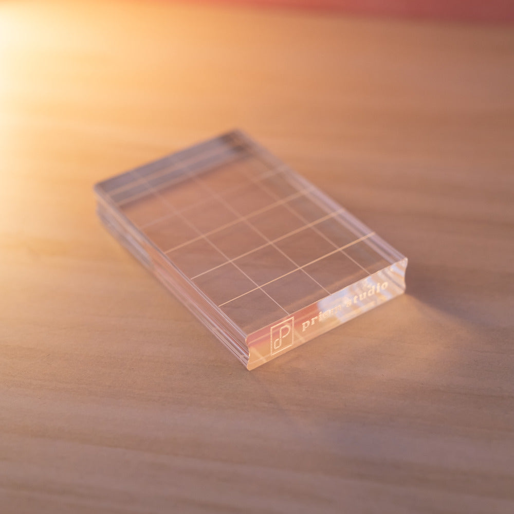 Prism Studio 2X3" Acrylic Stamp Block