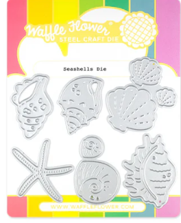 Waffle Flower Seashells Dies