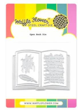 Waffle Flower Open Book Die