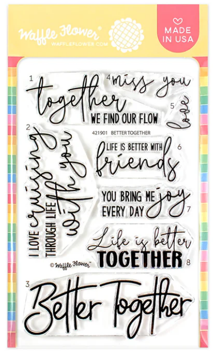 Waffle Flower Better Together Stamp Set