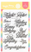 Waffle Flower Best Wishes Stamp Set