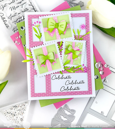 Waffle Flower Simply Said Clear Stamp