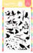 Waffle Flower Postage Collage Wild Birds Stamp Set