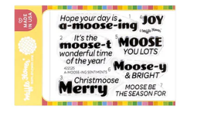 Waffle Flower A-moose-ing Sentiments