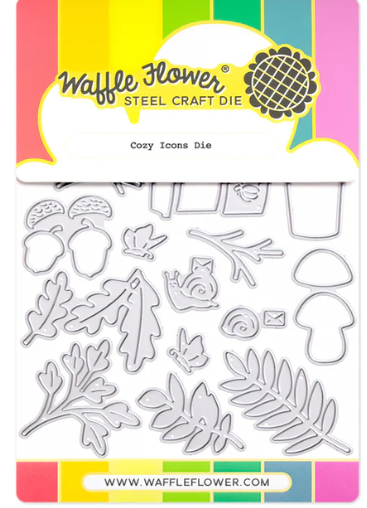 Waffle Flower Cozy Icons Dies