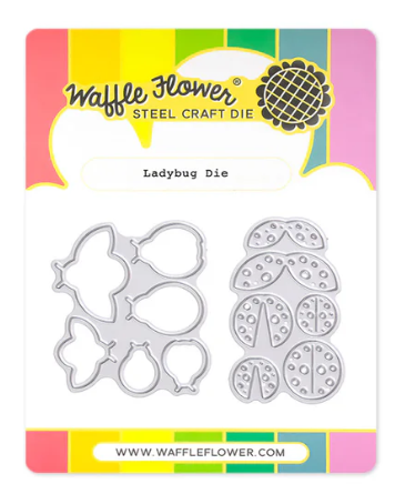 Waffle Flower Lady Bug Die