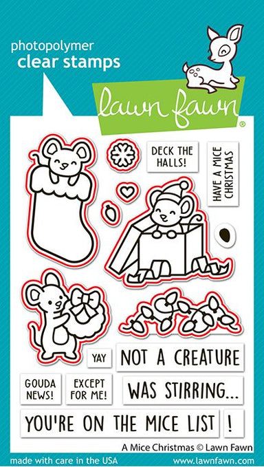 Lawn Fawn A Mice Christmas Dies