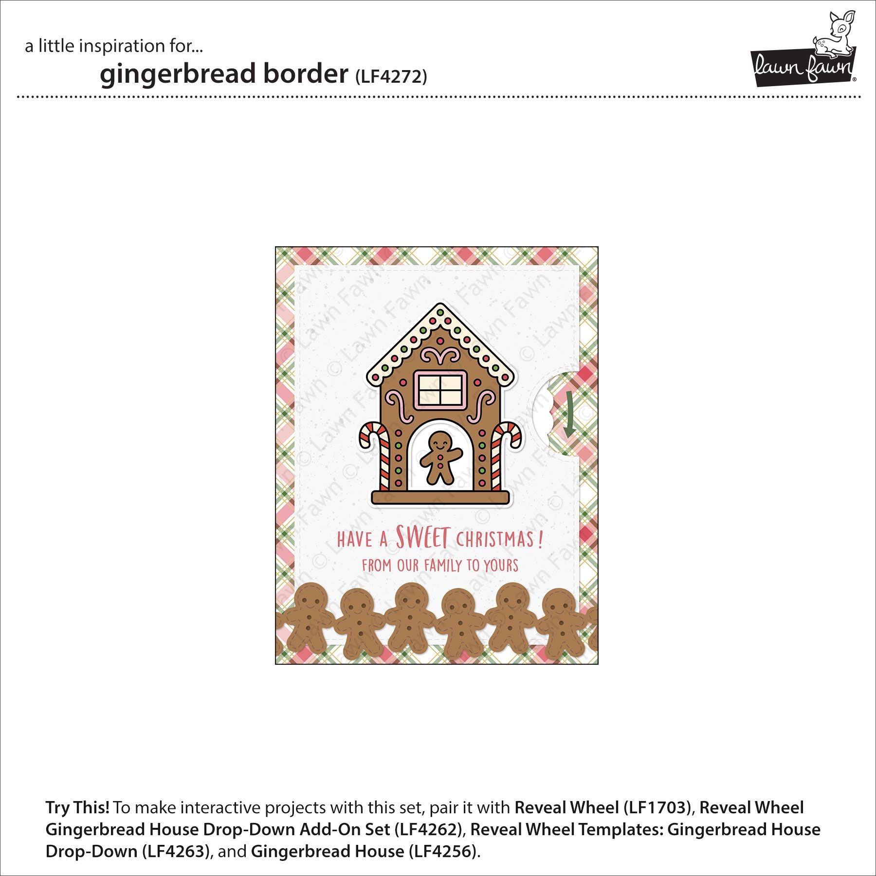 Lawn Fawn Gingerbread Border Die