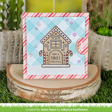 Lawn Fawn Gingerbread House Clear Stamp