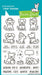 Lawn Fawn Cozy Dogs Clear Stamp Set