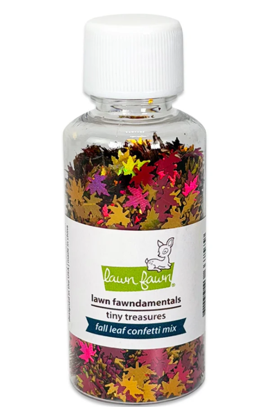 Lawn Fawn Tiny Treasures Fall Leaf Confetti